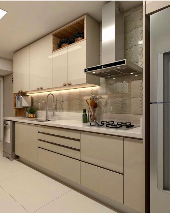 G Shaped Kitchen